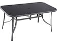 HABITAT ET JARDIN - Table et chaises de jardin en textilène "cordoba + Porto" 6 personnes gris clair - vignette