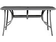 HABITAT ET JARDIN - Table et chaises de jardin en textilène "Cordoba" - Phoenix - 6 places - Gris foncé - vignette
