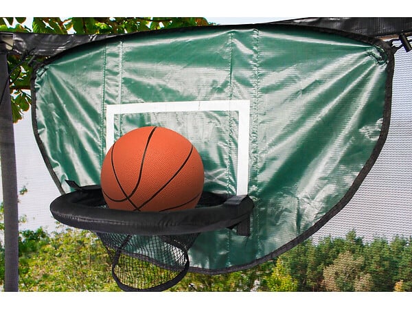 HABITAT ET JARDIN - Panier de basket universel pour trampoline "Loopy" - Vert - large