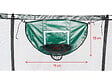 HABITAT ET JARDIN - Panier de basket universel pour trampoline "Loopy" - Vert - vignette