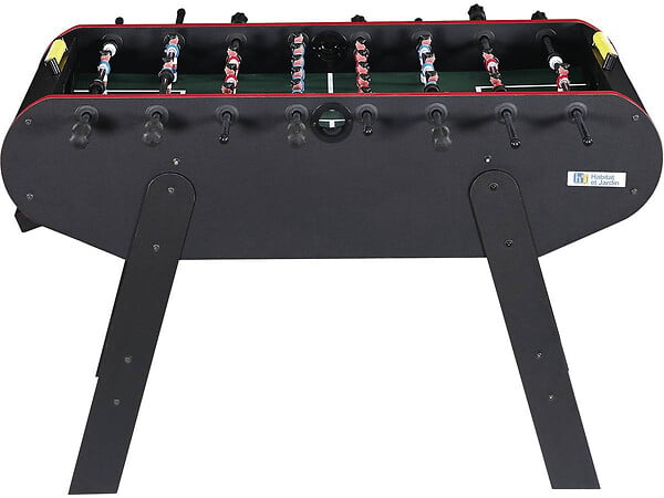 HABITAT ET JARDIN - Baby foot - 140 x 74 x 86 cm - Noir - large