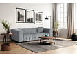 HABITAT ET JARDIN - Canapé droit en tissu chenille "Vendome" - 3 places - Gris - vignette