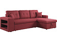 HABITAT ET JARDIN - Canapé d'angle convertible/réversible "Axel" - 3 places - Rouge - vignette