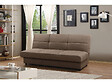 HABITAT ET JARDIN - Canapé Clic-Clac "Enzo" - 186 x 80 x 87 cm - 3 places - Taupe - vignette