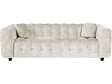 HABITAT ET JARDIN - Canapé droit en tissu chenille "Vendome" - 3 places - Beige - vignette