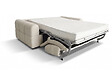 HABITAT ET JARDIN - Canapé lit convertible express "Zoé" - Matelas 18 cm - Couchage 140 cm - 3 places - Beige - vignette