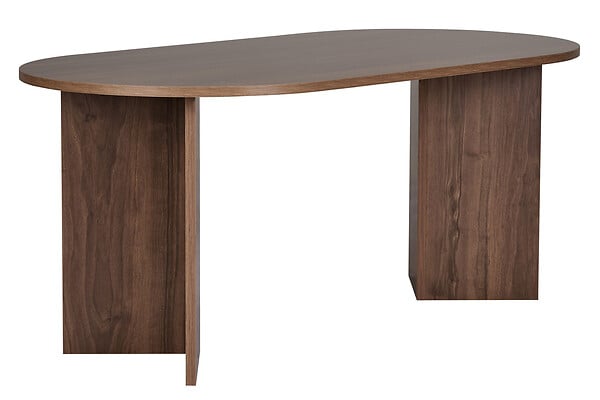HABITAT ET JARDIN - Table à manger en bois "Sablin" 180 x 90 x 75 cm - Noyer - large