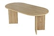 HABITAT ET JARDIN - Table à manger en bois "Sablin" 180 x 90 x 75 cm - Chêne de Cadix - vignette