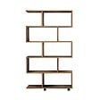 HABITAT ET JARDIN - Bibliothèque en bois "Elif" - 90 x 20 x 156 cm - Marron clair - vignette