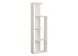 HABITAT ET JARDIN - Bibliothèque en bois "Wand" - 50 x 19 x 160 cm - Blanc - vignette