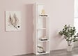 HABITAT ET JARDIN - Bibliothèque en bois "Wand" - 50 x 19 x 160 cm - Blanc - vignette