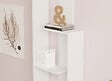 HABITAT ET JARDIN - Bibliothèque en bois "Wand" - 50 x 19 x 160 cm - Blanc - vignette