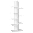 HABITAT ET JARDIN - Bibliothèque en bois "Tree" - 45 x 22 x 121 cm - Blanc - vignette