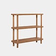 HABITAT ET JARDIN - Bibliothèque en bois "Step" - 80 x 28 x 75 cm - Marron - vignette