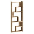 HABITAT ET JARDIN - Bibliothèque en bois "Megg" - 60 x 15 x 150 cm - Chêne - vignette