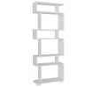 HABITAT ET JARDIN - Bibliothèque en bois "Blok" - 60 x 19 x 165 cm - Blanc - vignette