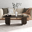HABITAT ET JARDIN - Table basse en bois "Becaj" - 120 x 60 x 41 cm - Noyer - vignette