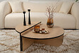 HABITAT ET JARDIN - Table basse en bois "Orion" 90 x 60 x 30 cm - Chêne à miel - vignette