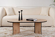 HABITAT ET JARDIN - Table basse en bois "Sable" 119 x 60 x 40 cm - Chêne saphir - vignette