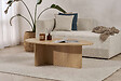 HABITAT ET JARDIN - Table basse en bois "Orba" - 120 x 65 x 40 cm - Chêne - vignette