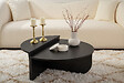 HABITAT ET JARDIN - Table basse en bois "Orion" - 90 x 60 x 30 cm - Bois Noir - vignette