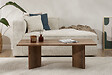 HABITAT ET JARDIN - Table basse en bois "Sabin" - 60 x 119 x 40 cm - Noyer - vignette