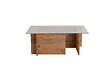 HABITAT ET JARDIN - Table basse en bois "Vetrino" - 105 x 65 x 40 cm - Pin atlantique - vignette