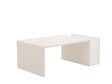 HABITAT ET JARDIN - Table basse en bois "Memo" - 86 x 50 x 32 cm - Blanc - vignette