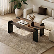 HABITAT ET JARDIN - Table basse en bois "Renard" - 120 x 60 x 35 cm - Marron - vignette