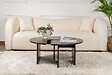 HABITAT ET JARDIN - Table basse en bois "Moira" 90 x 90 x 41 cm - Bois Noir - vignette