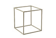 HABITAT ET JARDIN - Table basse en métal "Koala" 45 x 45 x 52 cm - Taupe - vignette
