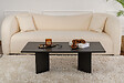 HABITAT ET JARDIN - Table basse en bois "Sabin" - 60 x 119 x 40 cm - Bois Noir - vignette