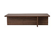 HABITAT ET JARDIN - Table basse en bois "Harbor" - 120 x 45 x 30 cm - Noyer - vignette