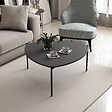 HABITAT ET JARDIN - Table basse en bois "Lenny" - 90 x 89 x 40 cm - Gris anthracite - vignette