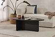 HABITAT ET JARDIN - Table basse en bois "Orba" - 120 x 65 x 40 cm - Bois Noir - vignette