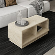HABITAT ET JARDIN - Table basse en bois "Consept" - 90 x 45 x 36 cm - Travertin - vignette