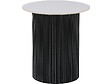 HABITAT ET JARDIN - Table d'appoint, bout de canapé, table de chevet en céramique "Eclat" - 50 x 50 x 55 cm - Blanc - vignette