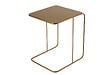 HABITAT ET JARDIN - table d'appoint en métal "Poet" 47 x 46 x 57 cm - Or - vignette