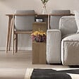 HABITAT ET JARDIN - Table d'appoint en bois "Homemania" - 60 x 20 x 60 cm - Beige - vignette