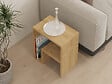 HABITAT ET JARDIN - Table d'Appoint en bois "Yepa" - 45 x 29 x 51 cm - Chêne Saphir - vignette