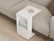 HABITAT ET JARDIN - Table d'appoint en bois "Star" - 40 x 30 x 50 cm - Blanc - vignette