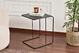HABITAT ET JARDIN - table d'appoint en métal "Poet" 47 x 46 x 57 cm - Noir - vignette
