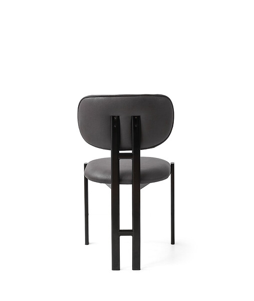 HABITAT ET JARDIN - Ensemble de chaises (2 pièces) en métal "Muriz" - Anthracite - large