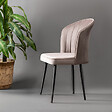 HABITAT ET JARDIN - Ensemble de chaises (2 pièces) en bois "Rubi" - 52 x 42 x 85 cm - Cappuccino - vignette