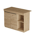 HABITAT ET JARDIN - Table de cuisine en bois "Siven" - 120 x 60 x 88 cm - Marron - vignette