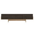 HABITAT ET JARDIN - Meuble TV en bois "Hege" - 180 x 30 x 44 cm - Marron - vignette