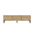 HABITAT ET JARDIN - Meuble TV en bois "Felix" 160 x 31,4 x 44,1 cm - Chêne saphir - vignette