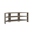 HABITAT ET JARDIN - Meuble TV en bois "Thales" 114 x 36 x 45 cm - Moka clair - vignette