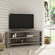 HABITAT ET JARDIN - Meuble TV en bois "Thales" 114 x 36 x 45 cm - Moka clair - vignette