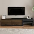 HABITAT ET JARDIN - Meuble TV en bois "Nest" - 180 x 30 x 36 cm - Marron - vignette